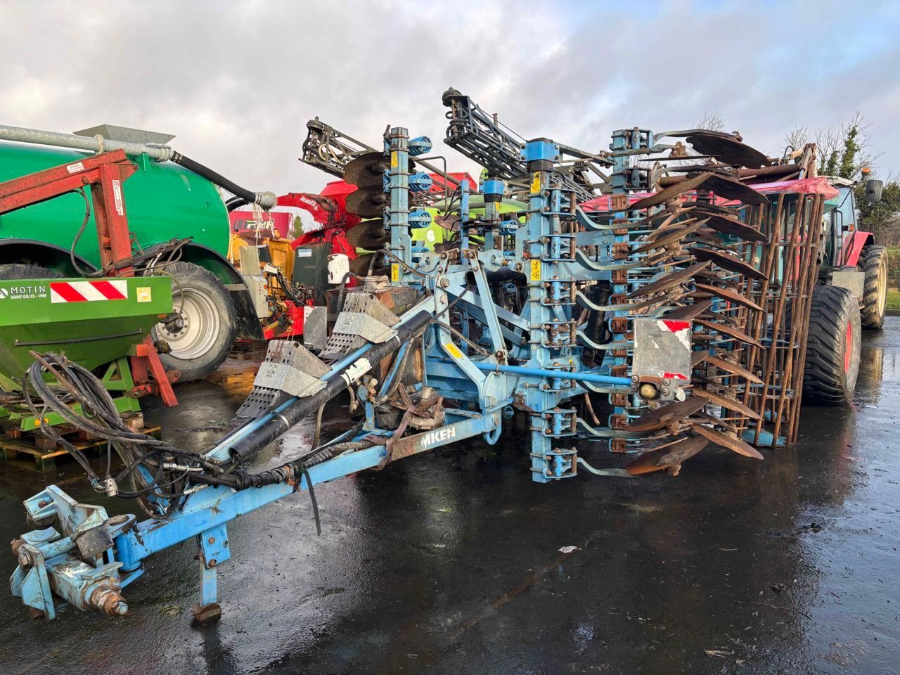 Sulky OPTILINE MP + Lemken RUBIN 9/400