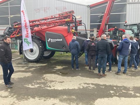 Journée découverte de la gamme pulvérisation KVERNELAND