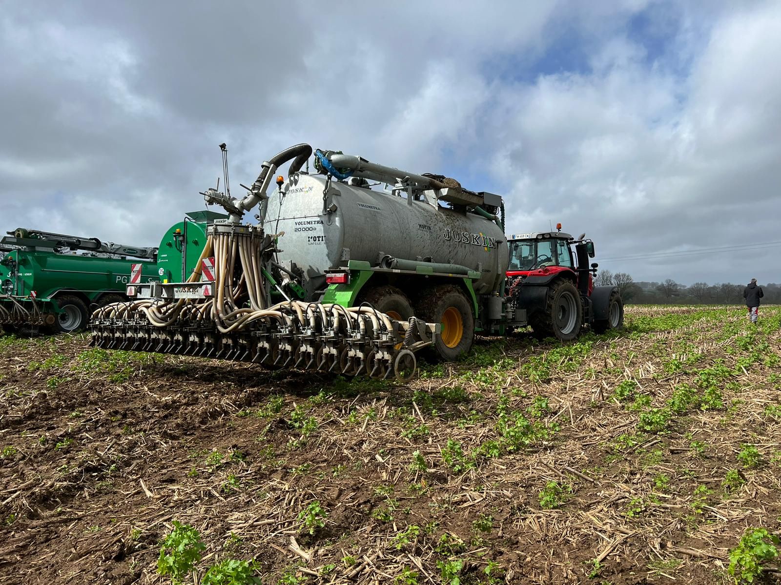 Journée démonstration Tonne à lisier avec intérêt de l’enfouisseur